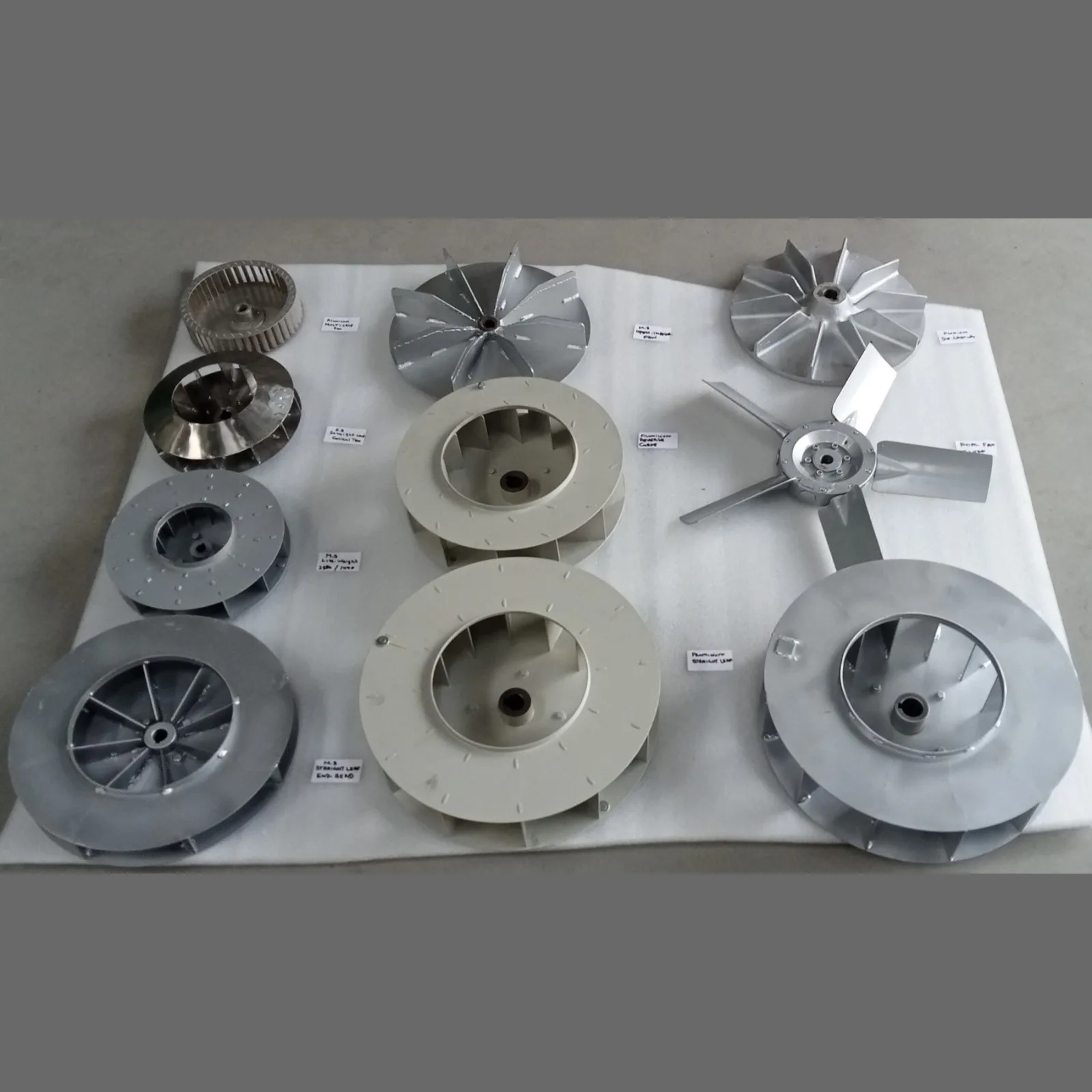 Cleantek Blower Impeller Fans - High Efficiency, Large Air Volume & High Pressure Solutions